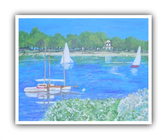 Best Seller Famous Artist Claude Monet Reproduction Beach Etsy