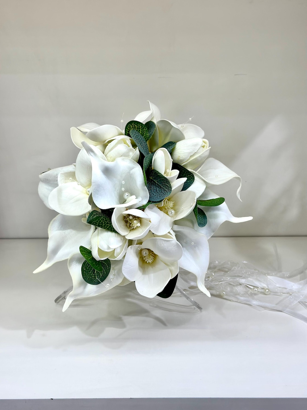 Flower Bag, White Magnolia