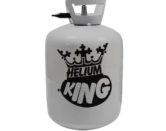 Helium King Helium Canister for Balloons, Disposable Helium Gas Tank, Fills 30 or 50 9 Inch Balloons