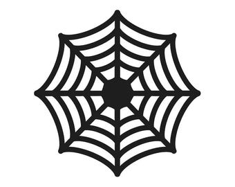 Spider Web Black Halloween Paper Table Placemats – Pack of 4 Spooky Double-Sided Party Tableware Decorations