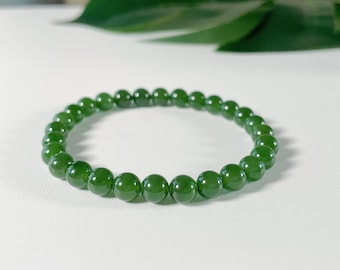 Unisex Green Aventurine Jade 10mm faceted Bead Bracelet at ₹ 899 in