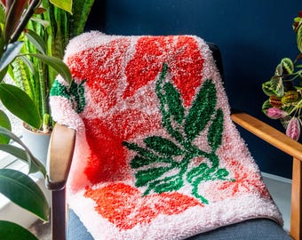 Tropical Plenty Large Latch Hook Rug Kit