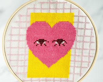 Be Still My Heart Cross Stitch Kit