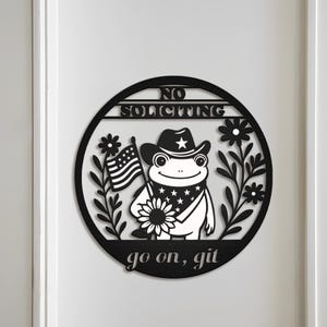 No Soliciting Yard Sign,  No Soliciting Door Metal Sign, Do Not Disturb Sign, Funny Metal Yard Stake, Go Away Sign, Housewarming Gifts