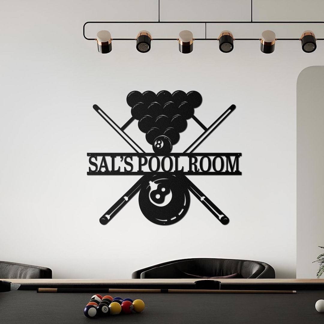 Vintage Snooker Rules Metal Sign Snooker Rules Metal Tin Sign - Vintage Billiard Hall Decor 12x16 Inches Retro Billiard Rules Tin Poster For Wall Decor