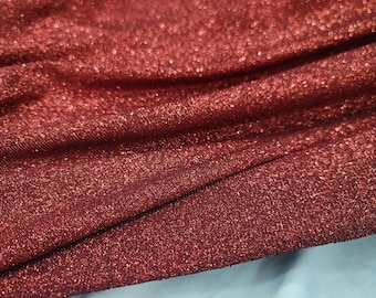 Maroon Spandex Lurex Glitter Fabric Sold By The Yard Design Fahion Fabric For Dress Draping Clothing Decoration Backdrop Black Background