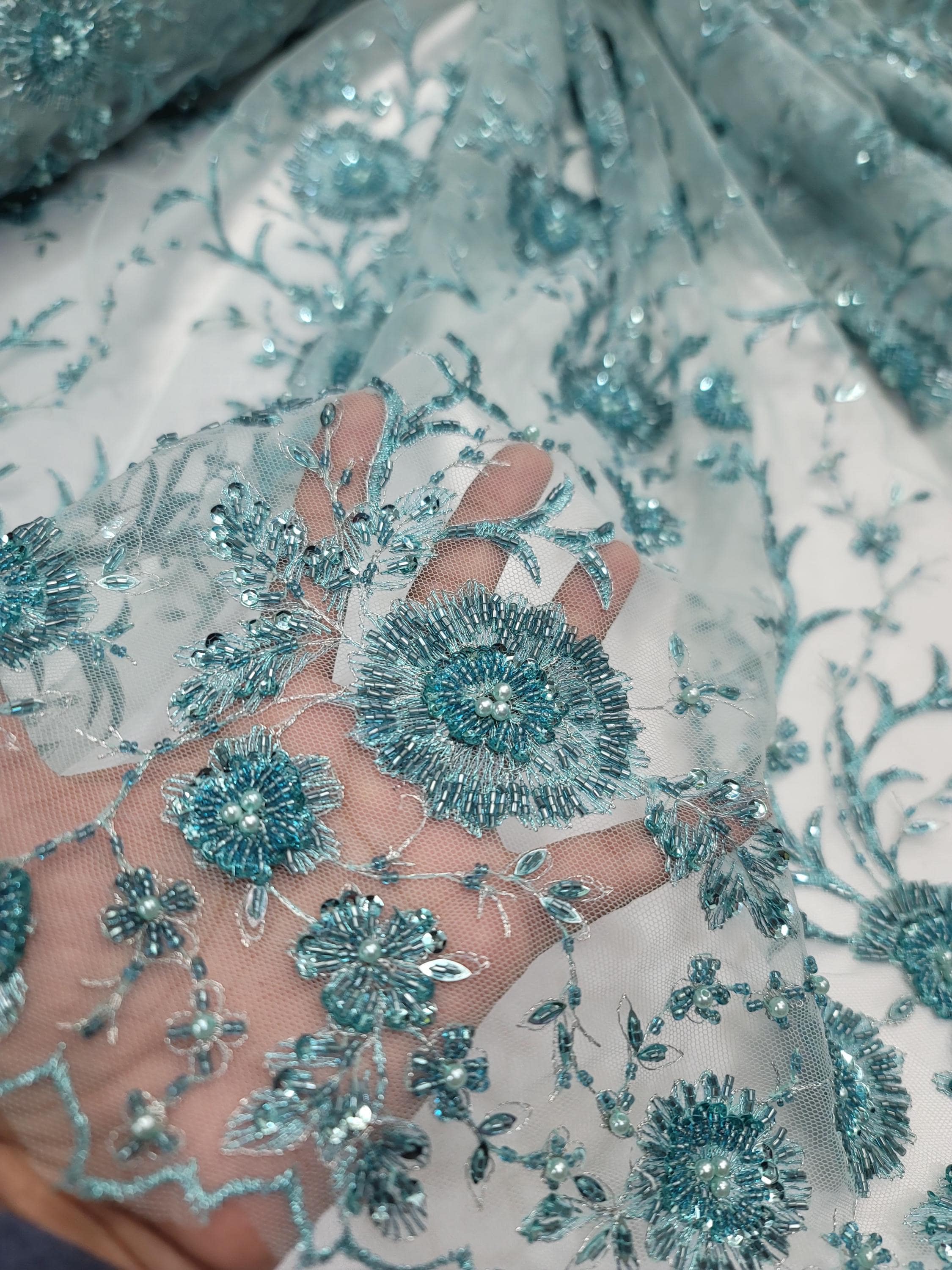 sachin and babi light blue dress Rebel Beaded Maxi Dress main image 0