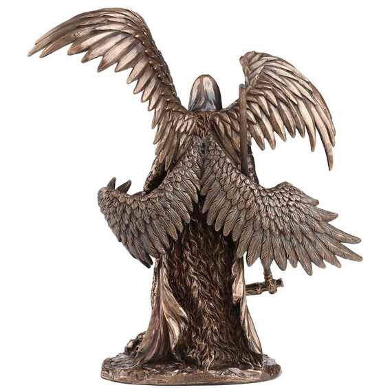 Azrael Archangel of Death Statue – 27x24cm Cold Cast Bronze Gothic