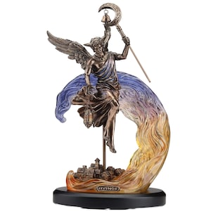 Hypnos God of Sleep Statue – 33cm Cold Cast Bronze Greek Dream Deity Home Decor