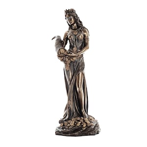 Fortuna Goddess of Abundance Statue 71cm – Bronze Wealth Sculpture, Prosperity Home Decor