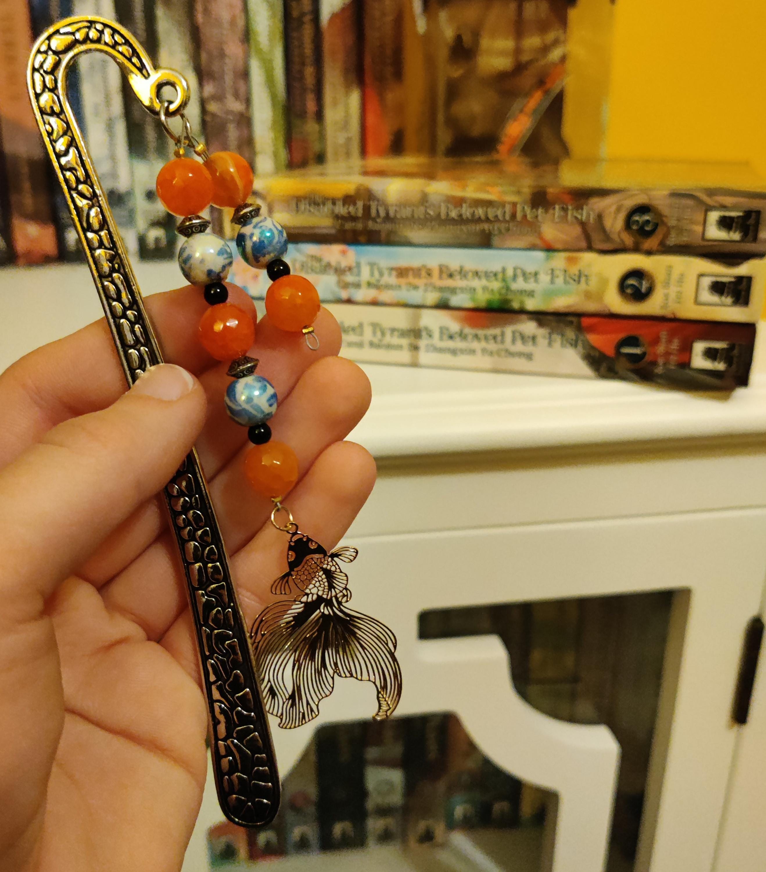 Disabled Tyrant' Beloved Pet Fish Bookmark - Etsy