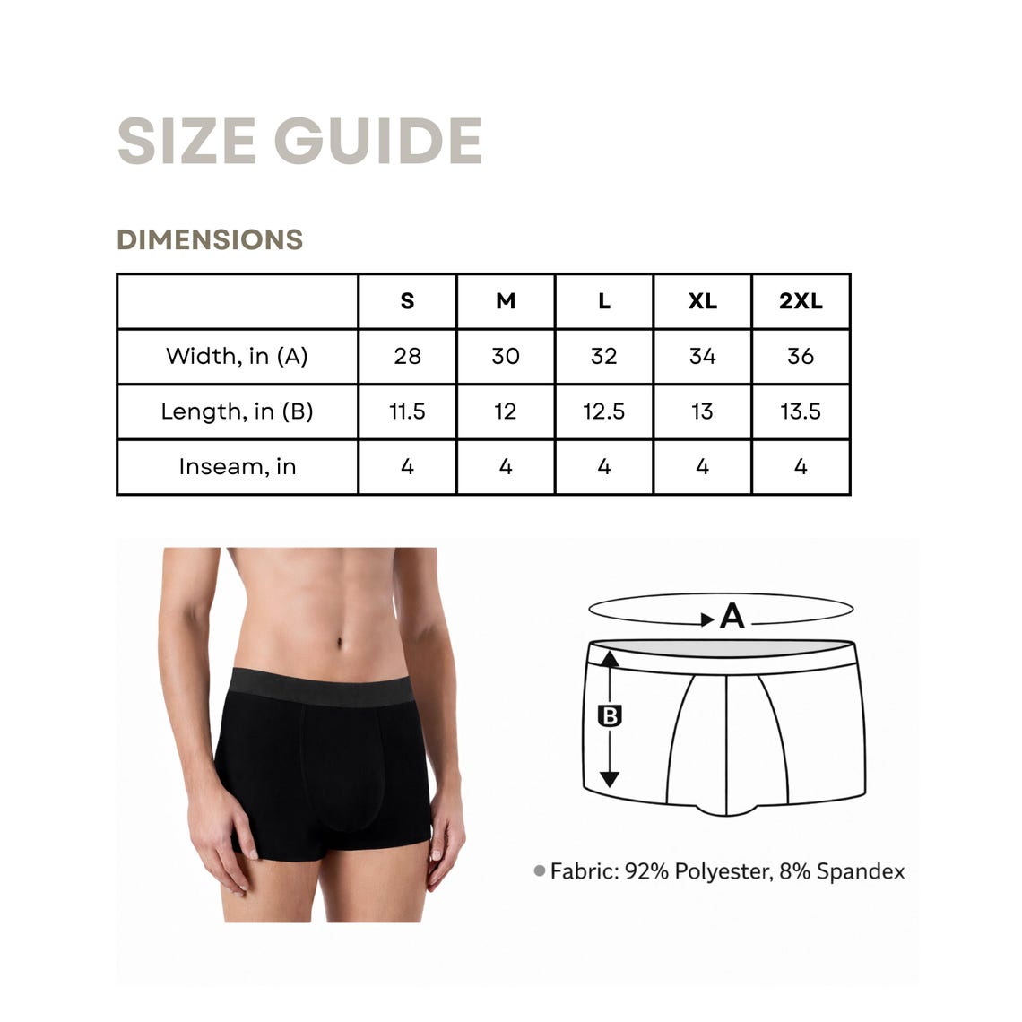 Custom Golf Face Boxers, Personalized Underwear for Him, Photo ...