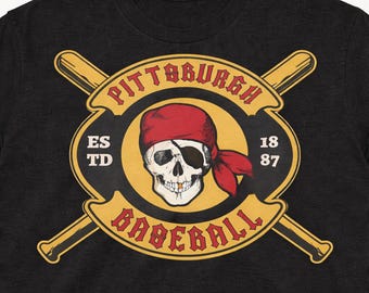 Vintage Pittsburgh Baseball T-Shirt: Retro Pirates Fan Apparel