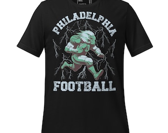 Philadelphia Football T-Shirt Vintage Retro Football Fan Gift Philly Sports Apparel