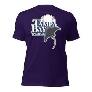 Tampa Bay Baseball T-Shirt Vintage Retro Baseball Fan Gift Tampa Sports Apparel