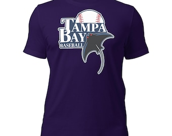Vintage Tampa Bay Baseball T-Shirt: Retro Sports Fan Apparel