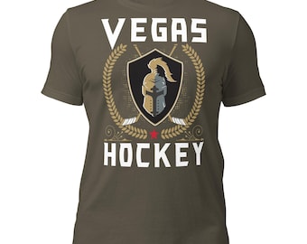 Vegas Hockey T-Shirt Vintage Fan Gift Las Vegas Sports Apparel