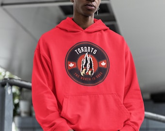 Toronto Basketball Hoodie: Vintage Sports Fan Apparel