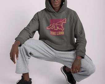 Cleveland Basketball Hoodie: Vintage 'The Land' Sports Fan Apparel