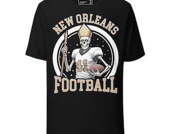 New Orleans Football T-Shirt Vintage Retro Football Fan Gift NOLA Sports Apparel