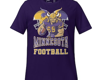Vintage Minnesota Football T-Shirt: Retro Sports Fan Apparel