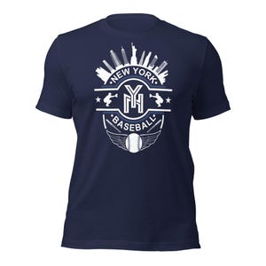 Vintage New York Baseball T-Shirt: Retro Fan Apparel