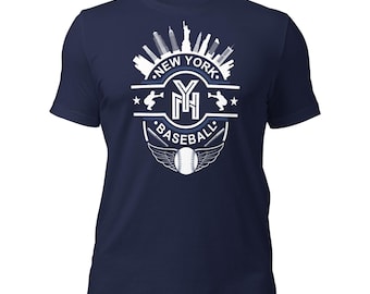 Vintage New York Baseball T-Shirt: Retro Fan Apparel