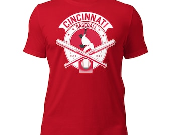Vintage Cincinnati Baseball T-Shirt: Retro Fan Apparel