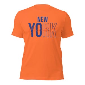 New York Basketball T-Shirt Crew Neck Vintage New York Sports Fan Gift Sports Apparel