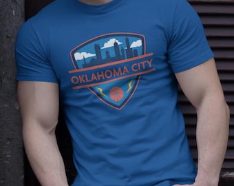Oklahoma City Basketball T-Shirt: OKC Fan Gift, Sports Apparel