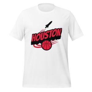 Maglietta Houston Houston Maglietta per tifosi di basket Maglietta regalo per tifosi Maglietta Space City Regalo Abbigliamento sportivo