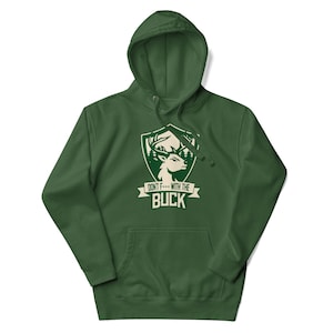 Milwaukee Basketball Hoodie Dont F With the Buck Long Sleeve Milwaukee Fan Gift Bucks Sports Sweater Sports Apparel