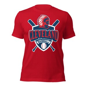 Cleveland Baseball Shirt Vintage Retro Baseball Fan Gift Cleveland Sports Apparel