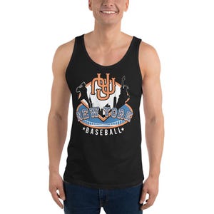 New York Baseball Tank Top Mets Baseball Fan MLB Sportbekleidung Fan Geschenk NYC