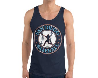 San Diego Baseball Tank Top: Slam Diego Fan Apparel