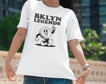 Brooklyn Basketball T-Shirt: Vintage BKLYN Sports Fan Apparel