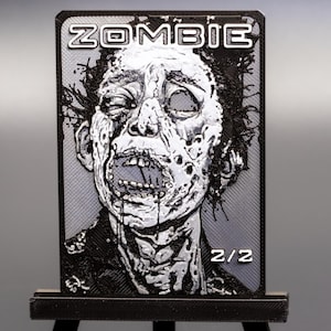 3D Zombie Token für Magic The Gathering