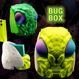 Insect Commander Deck Box – 3D Printed Bug Case | MTG | EDH  | 100+ Cards for Magic The Gathering