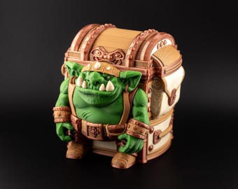 Goblin Kommandant Deck Box | Pack Mule Kartenhalter | Hält 100+ doppelärmelige MTG-Karten