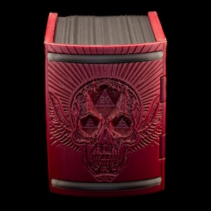 Necronomicon Deck Box * Book of the Dead * Commander * MTG * EDH * Fits 100+ Cards image 4