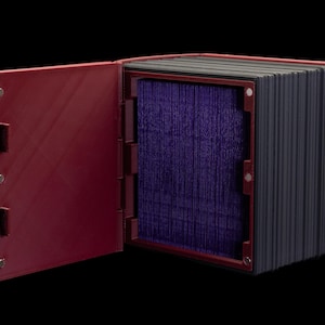 Necronomicon Deck Box * Book of the Dead * Commander * MTG * EDH * Fits 100+ Cards image 6