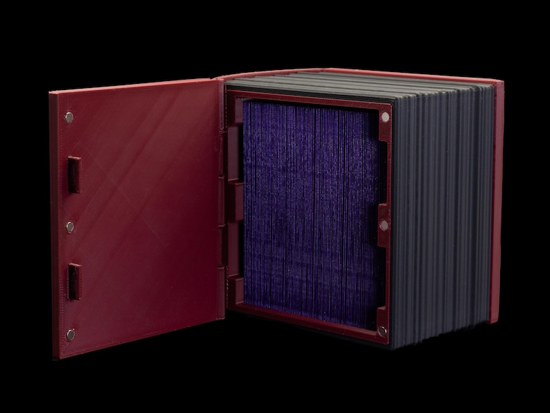 Necronomicon Deck Box * Book of the Dead * Commander * MTG * EDH * Fits 100+ Cards image 6