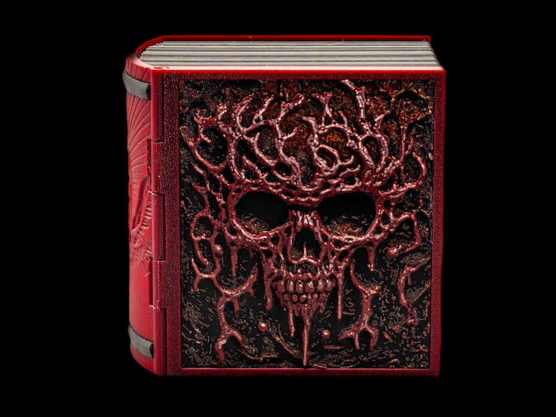 Necronomicon Deck Box * Book of the Dead * Commander * MTG * EDH * Fits 100+ Cards image 2