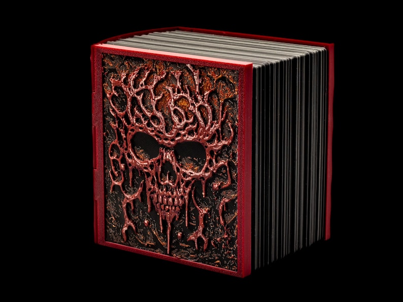 Necronomicon Deck Box * Book of the Dead * Commander * MTG * EDH * Fits 100+ Cards image 5