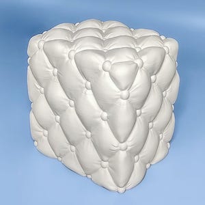 Tufted Pillow Commander-deckdoos – 3D-geprinte EDH-opslag voor Lifegain, groepsknuffel en kussen Fort Magic-decks * Geschikt voor meer dan 100 kaarten