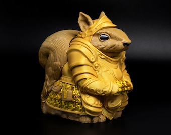 Squirrel Kommandant Deck Box * 3D gedruckt * EDH * Enthält 100+ doppelärmelige MTG Karten