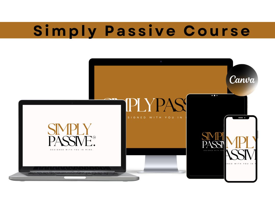 Simply Passive English and Spanish Digital Marketing Course With MMR ...