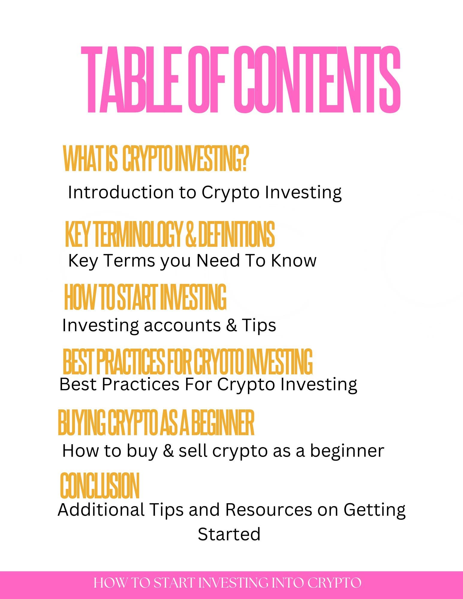 How to Invest in Crypto, Crypto for Beginners, How to to Be a Crypto  Expert, Crypt0 Currency Guide F0r Beginners, the Crypt0 Beginners Guide -  Etsy New Zealand