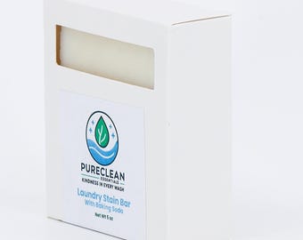Baking Soda Laundry Stain Bar: Natural, Eco-Friendly, Handmade