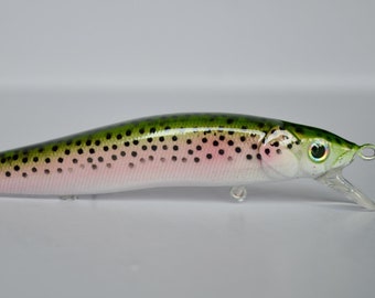 Bachforelle Darc Farbe Handgemachter Ultraleichter Fischkder (7 cm) -  Etsy.de